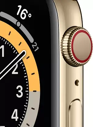 New Apple Watch Series 6 GPS + Cellular, 44mm) - Gold & Silver - Master