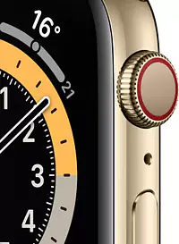 New Apple Watch Series 6 GPS + Cellular, 44mm) - Gold & Silver - Master