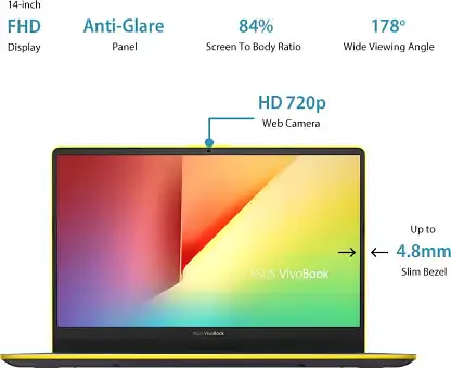 ASUS VivoBook S Series Core i5 8th Gen 8 GB/1 TB HDD/256 GB SSD - Master