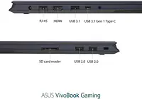 ASUS VivoBook Gaming Core i5 9th Gen 8 GB + 32 GB Optane/512 GB SSD F571GT-AL319T - Master