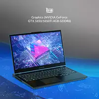 Lenovo Legion 5 AMD Ryzen 5 Hexa Core 4600H - (8 GB/512 GB SSD/Windows 10 Home/4 GB Graphics/NVIDIA GeForce GTX 1650/120 HZ) 5 15ARH05 Gaming Laptop  (15.6 inch, Phantom Black, 2.3 kg) - Master