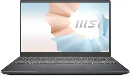 MSI Modern 14 Intel Core i3 11th Gen 1115G4 - (8 GB/SSD/512 GB SSD/Windows 11 Home) Modern 14 C11M-031IN Thin and Light Laptop  (14 Inch, Classic Black, 1.4 Kg) - Master