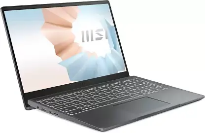 MSI Modern 14 Intel Core i3 11th Gen 1115G4 - (8 GB/SSD/512 GB SSD/Windows 11 Home) Modern 14 C11M-031IN Thin and Light Laptop  (14 Inch, Classic Black, 1.4 Kg) - Master