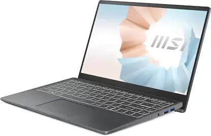 MSI Modern 14 Intel Core i3 11th Gen 1115G4 - (8 GB/SSD/512 GB SSD/Windows 11 Home) Modern 14 C11M-031IN Thin and Light Laptop  (14 Inch, Classic Black, 1.4 Kg) - Master