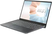 MSI Modern 14 Intel Core i3 11th Gen 1115G4 - (8 GB/SSD/512 GB SSD/Windows 11 Home) Modern 14 C11M-031IN Thin and Light Laptop  (14 Inch, Classic Black, 1.4 Kg) - Master