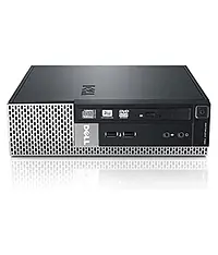 Refurbished) Dell Intel Core i3-2nd Gen Mini Desktop (8 GB RAM/ 500GB HDD/Windows 10 Pro, MS Office/Intel Integrated Graphics, Black) OptiPlex - Master