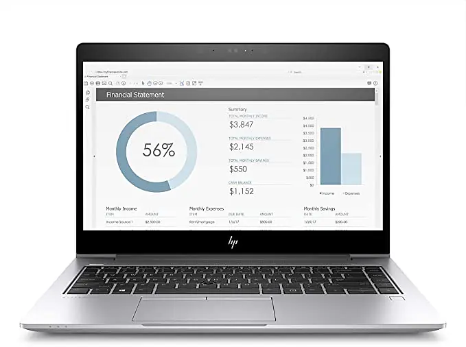 HP Elitebook 8470p Laptop 3rd Gen Core i5 4GB RAM 1000gb HDD Win 7 Pro 14 inch Screen - Master