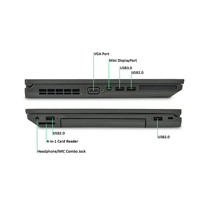 (Refurbished) Lenovo Thinkpad L440 Intel 4th Gen Core i5 4200M 14 inches - HD 1366 X 768 Laptop (8 GB/500 GB/Windows 10 Pro/HD Graphics 4600/Black/1.80 kg) - Master