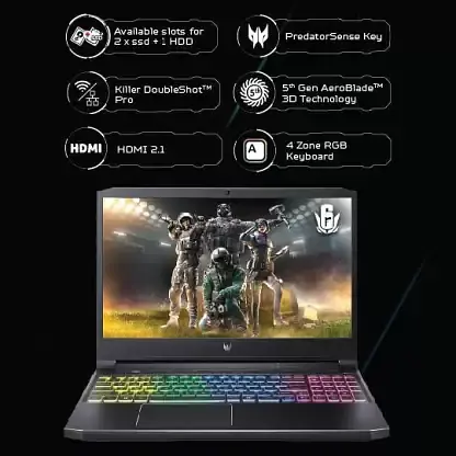 acer Predator Helios 300 Core i7 11th Gen 16 GB/1 TB HDD/512 GB SSD - Master