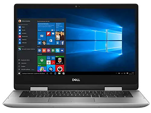 DELL Inspiron 14 5000 Series Intel Core i3 8th Gen 8145U - (4 GB/HDD/1 TB HDD/Windows 10 Home) 5482 2 in 1 Laptop  (14 inch, Silver, 1.7 kg, With MS Office) - Master