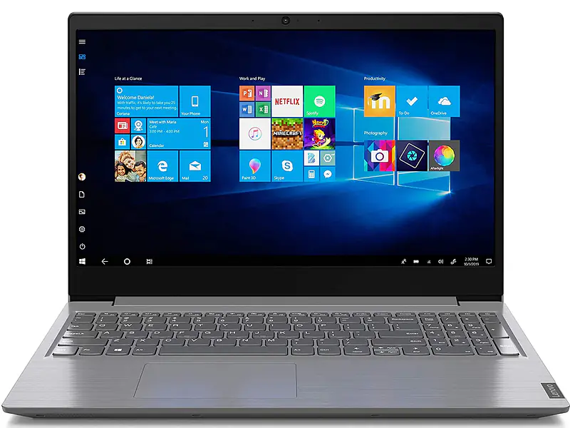 Lenovo V15 Intel Core i3 8th Gen 15-inch HD Thin and Light Laptop (4GB RAM/ 1TB HDD/ DOS/ Grey/ 1.85 kg), 81YD001KIH - Master
