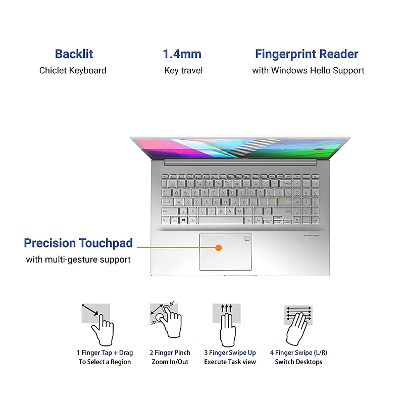 ASUS VivoBook Ultra K15 (2021), 8GB/1TB HDD + 256GB SSD KM513UA-BQ713TS - Master