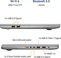 ASUS VivoBook K15 OLED (2021) Core i5 11th Gen - 16 GB/1 TB HDD/256 GB SSD - Master