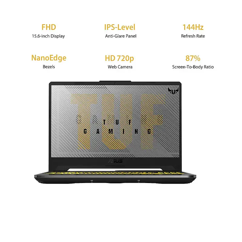 ASUS TUF Gaming F15 i5-10300H 10th Gen 16GB RAM/1TB SSD FX566LU-HN251T - Master