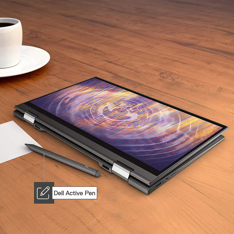 Dell Inspiron 7306 Intel Evo 11th Gen Core i5-1135G7 13.3"(33.3cm) FHD Display 2in1 Business Laptop (8GB/512GB SSD/Iris Xe Graphics/Windows 10 + MSO/Active Pen/Element Black, 1.05 kg, D560370WIN9B) - Master