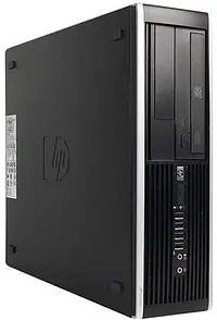 HP (Renewed) Compaq Pro 6300 SFF Desktop (2nd Gen Intel Core i5/4GB/500GB/Windows 7 Pro/Integrated Graphics), Black - Master
