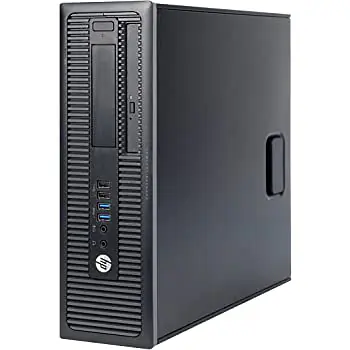 HP Prodesk 600 G1 SFF Slim Business Desktop Computer, Intel I7-4770 3.40 GHz, 4GB RAM, 500GB HDD, DVD, USB 3.0, Windows 10 Pro 64 Bit - Master