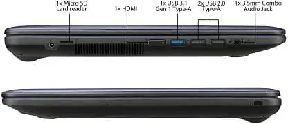 ASUS VivoBook 15 Core i5 8th Gen - 8 GB/1 TB HDD X543UB-DM582T - Master