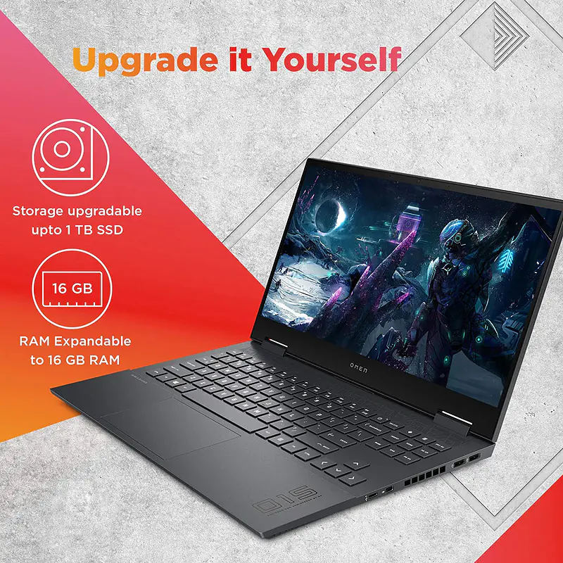 New HP Omen 15.6-inch FHD Gaming Ryzen 5-4600H/8GB/512GB SSD 15-en0002ax - Master