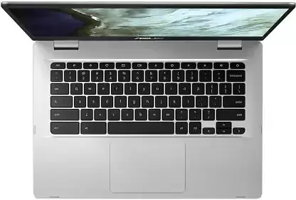 Asus Chromebook Celeron Dual Intel Core (4 Gb/64 Gb Emmc Storage/Chrome Os) C423Na-Bv0523 Thin And Light Laptop (14 Inches, Silver, 1.20 Kg) New - Master
