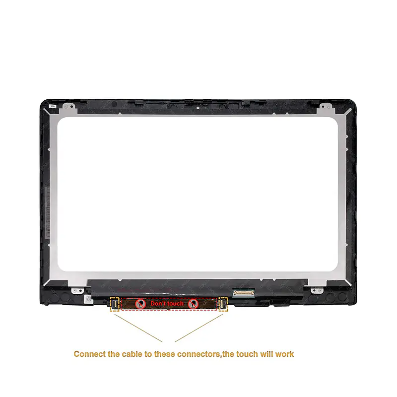 14 inches FHD 1080P IPS LCD Display Touch Screen Digitizer Assembly Bezel with Board for HP Pavilion x360 m 14m-ba 14m-ba000 14m-ba100 14-ba153cl 14-ba253cl 14m-ba011dx 14m-ba114dx - Master