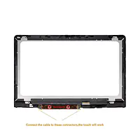 14 inches FHD 1080P IPS LCD Display Touch Screen Digitizer Assembly Bezel with Board for HP Pavilion x360 m 14m-ba 14m-ba000 14m-ba100 14-ba153cl 14-ba253cl 14m-ba011dx 14m-ba114dx - Master