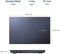 ASUS VivoBook Ultra 14 Core i5 10th Gen - 8 GB + 32 GB Optane/512 GB SSD X413JP-EB522TS - Master