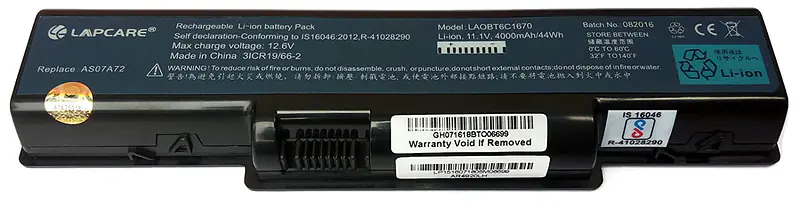 Acer Aspire 4735Zg 4736 4736Z 4920 4920G 4930 Series Laptop Battery - Master