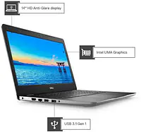 Dell Inspiron 14 3481 i3 7th Gen/4 GB/1 TB Dos - Master
