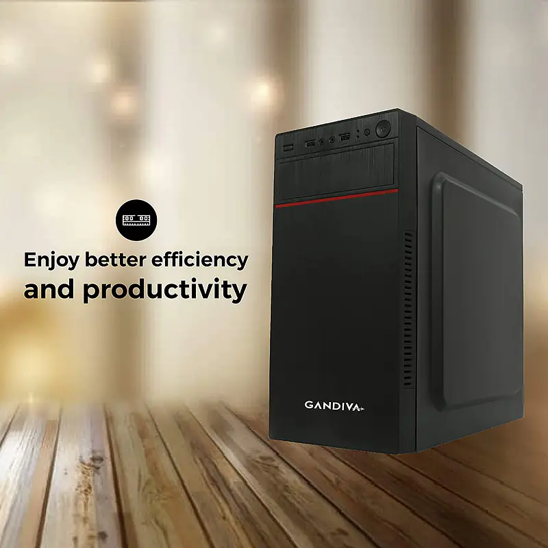 Gandiva Economical All in One CI3 Desktop Computer i3 1st Gen/4GB/320GB HDD - Master