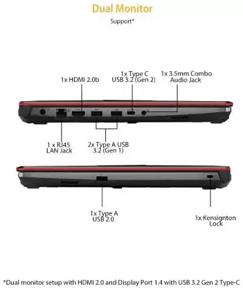 ASUS ASUS TUF Gaming Core i5 10th Gen 16 GB/512 GB SSD FX506LI-HN279T - Master