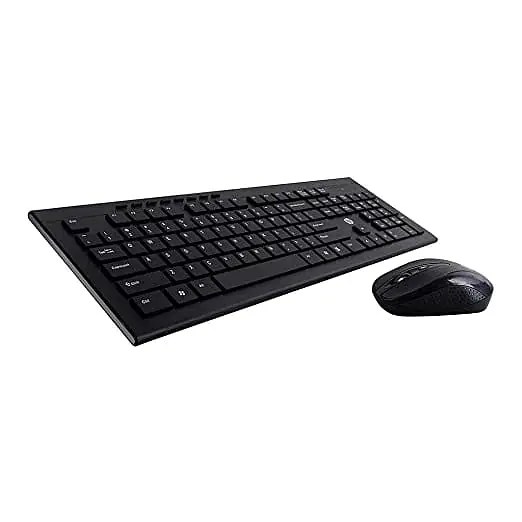 HP Multimedia Slim Wireless Keyboard & Mouse Combo cordless - Master