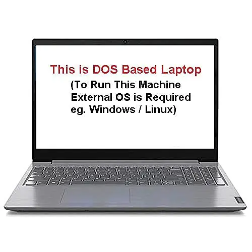 Lenovo V15 AMD 39.62 cm (15.6-inch) FHD Thin and Light Laptop (AMD Athlon Gold 3150U/ 4GB RAM/ 1TB HDD/Dos/Integrated AMD Radeon Graphics/Iron Grey), 82C700JCIH - Master