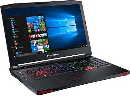 Acer Predator 17 Core i7 7th Gen - (16 GB Ram /2 TB HDD /256 GB SSD) - Master