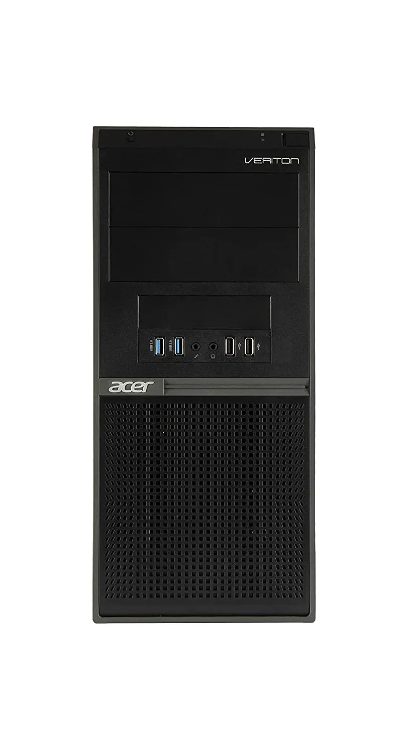 Acer Veriton Veriton M200 Desktop (Intel Core i3-8100 Processor/4GB/1TB/Window 10 Home 64Bit/Integrated Graphics), Black - Master