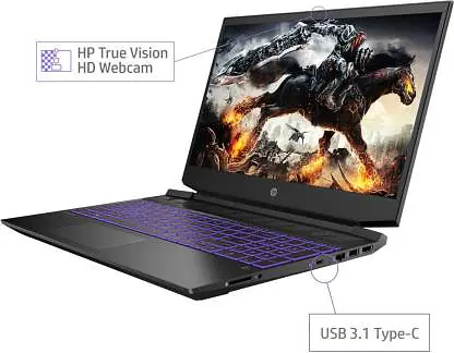 New HP Pavilion Gaming Ryzen 5 8 GB/1 TB HDD/256 GB SSD - Master