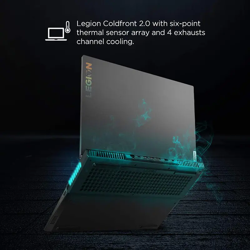 Lenovo Legion 5 Intel Core i7 10th Gen 10750H - (16 GB/1 TB HDD/256 GB SSD/Windows 10 Home/4 GB Graphics/NVIDIA GeForce GTX 1650) 15IMH05 Gaming Laptop  (15.6 inch, Phantom Black, 2.3 kg) - Master