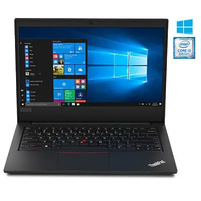 Lenovo ThinkPad E490 Intel Core i3 8th Gen 14-inch HD Thin and Light Laptop (4GB RAM/ 1TB HDD/Windows 10 Home/Black/ 1.75 kg) - Master