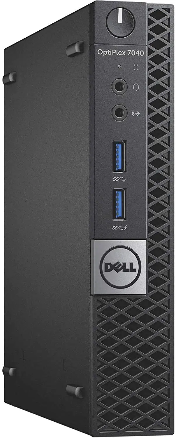 (Refurbished) Dell Optiplex 7040 Mini PC (Intel Core i5 6th gen, 16 GB DDR4 RAM, 512 GB SSD, Windows 11, WiFi, MS Office|Intel HD Graphics|USB, Ethernet,DP), Black - Master