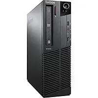 (Renewed) Lenovo ThinkCentre M92p Desktop (Core i5-2400/8 GB/500 GB HDD/Windows/MS Office/Intel HD Graphics 2000), Black - Master