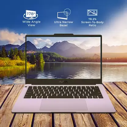 Avita Liber V14 AMD Ryzen 5 Quad Core 3500U - (8 GB/512 GB SSD/Windows 10 Home) NS14A8INV562-IBA Thin and Light Laptop  (14 inch, Infinite Black, 1.25 kg, With MS Office) - Master