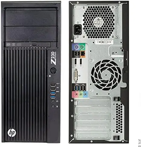 HP PC Tower WorkStation Z230 / Dell T1700 Xeon E3-1225 V3 or I5 RAM 8GB Disk 500GB Windows 10 WiFi - Master