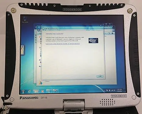 Toughbook Panasonic 2-in-1 CF-20 Win 10 Pro, Intel i5, 256GB SSD, 8GB - Master