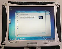 Toughbook Panasonic 2-in-1 CF-20 Win 10 Pro, Intel i5, 256GB SSD, 8GB - Master