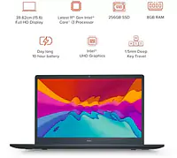 RedmiBook Pro Core i3 11th Gen - (8 GB/256 GB SSD/Windows 11 Home) Thin and Light Laptop  (15.6 inch, Charcoal Gray, 1.8 kg, With MS Office) - Master