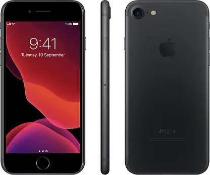 APPLE iPhone 7 (Black, 32 GB) - Master