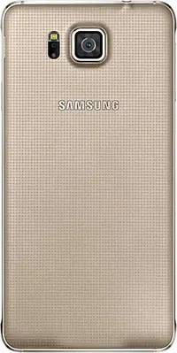 Samsung Galaxy Alpha (Gold, 32 GB)  (2 GB RAM) - Master