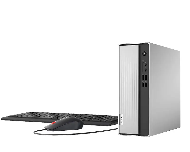 Lenovo IdeaCentre 3 Desktop (10th Gen Intel Core i3-10100/4GB/1TB HDD/Windows 10/Integrated Intel UHD Graphics/WiFi 5/Bluetooth 5.0), Mineral Grey (90NB0091IN) - Master
