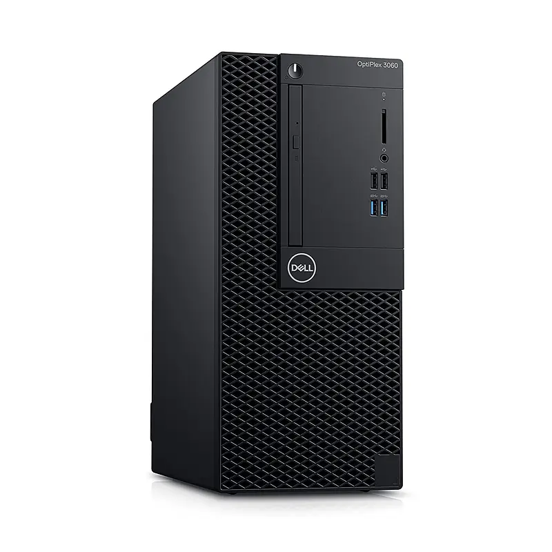 (Refurbished) Dell OPTIPLEX 3060 Tiny Desktop (Intel Core i3 8th gen 2.5ghz, 8 GB RAM, 240gb SSD, Windows 11 (Upgraded), MS Office/ Intel HD Graphics/, USB 3.0, Ethernet,VGA), Black - Master