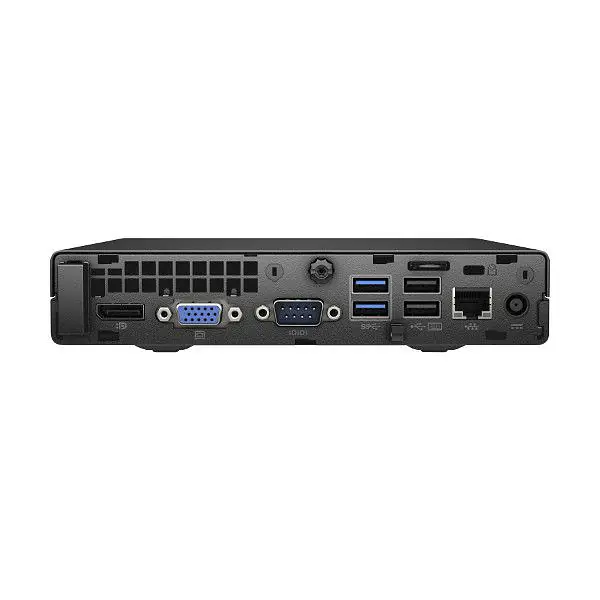 (Renewed) HP Prodesk 600 G2 Tiny Desktop (Core I3 6th gen, 8 GB RAM, 256 GB SSD, Win 10 Pro, MS Office/ Intel HD Graphics/, USB 3.0, Ethernet,VGA), Black - Master